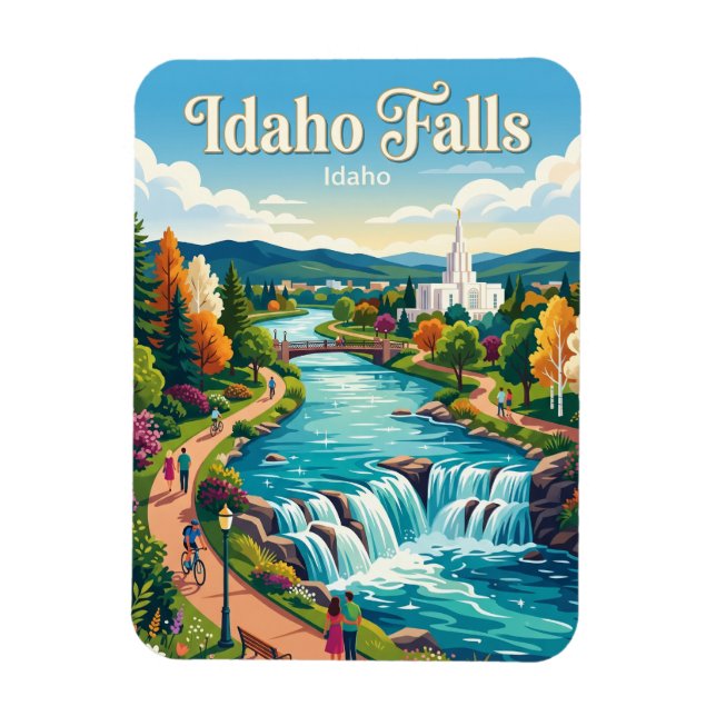 Magnet Flexible Idaho Falls Idaho (Vertical)