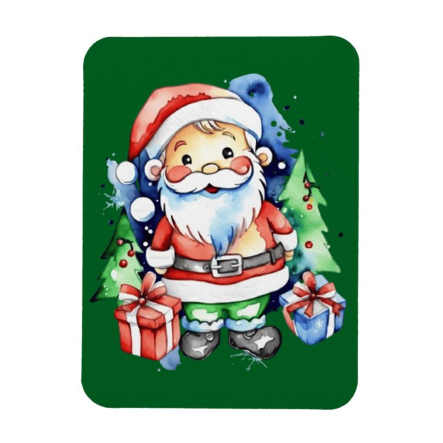Magnet Flexible Idées de cadeaux pour le Père Noël (Vertical)