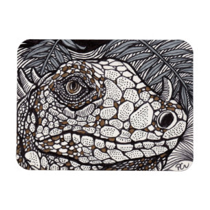 Magnet Flexible Iguana en colère