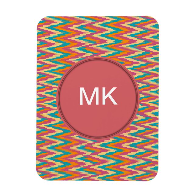 Magnet Flexible iKat Zigzag Design Couleurs d'épices (Vertical)