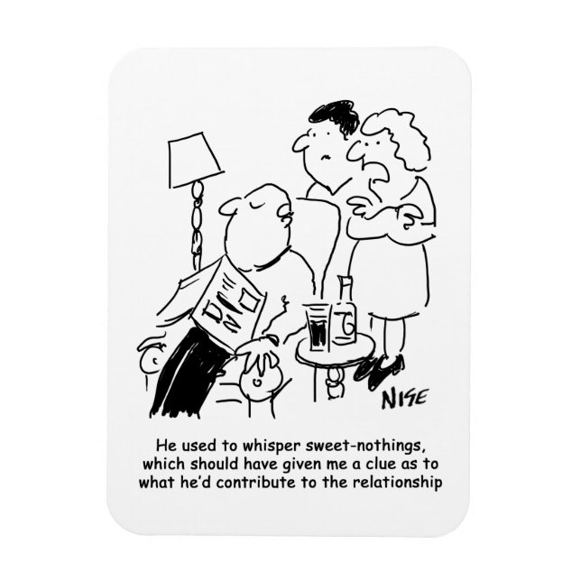 Magnet Flexible Il chuchotait "douceur de rien" (Vertical)