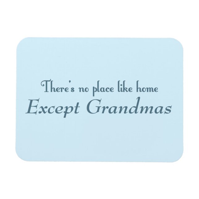 Magnet Flexible Il n'y a pas d'endroit comme chez soi (Horizontal)