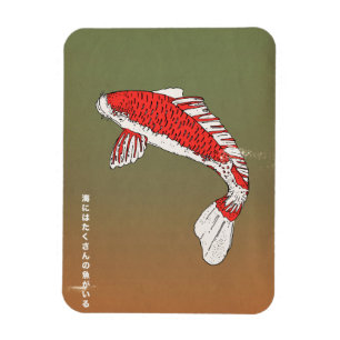 Magnet Flexible Il y a beaucoup de poissons dans la mer