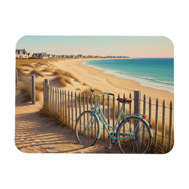 Magnet Flexible Île de Ré France Vélo (Horizontal)