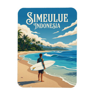 Magnet Flexible Île de Simeulue Indonésie