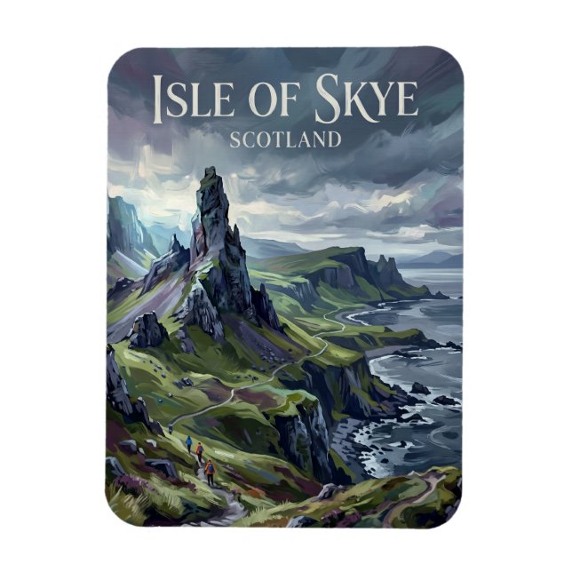 Magnet Flexible Île de Skye Écosse (Vertical)