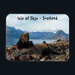 Magnet Flexible Île de Skye - Ecosse, Royaume-Uni<br><div class="desc">Magnifique paysage de l'île de Skye - Highlands,  Ecosse,  Royaume-Uni. Skye est la plus grande et la plus septentrionale des principales îles des Hébrides intérieures de l'Écosse.</div>