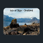 Magnet Flexible Île de Skye - Ecosse, Royaume-Uni<br><div class="desc">Magnifique paysage de l'île de Skye - Highlands,  Ecosse,  Royaume-Uni. Skye est la plus grande et la plus septentrionale des principales îles des Hébrides intérieures de l'Écosse.</div>