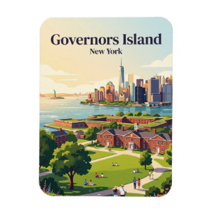 Magnet Flexible Île des Gouverneurs New York