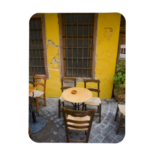 Magnet Flexible Île grecque de Crète et vieille ville de La Canée  (Vertical)