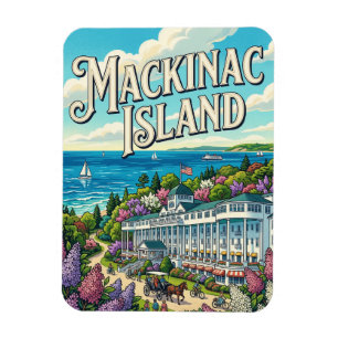 Magnet Flexible Île Mackinac
