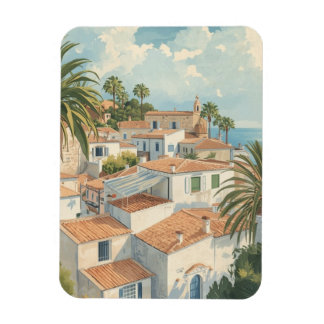 Magnet Flexible Îles Baléares Voyage Vintage Français