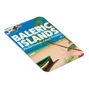 Magnet Flexible îles balériques paradis méditerranéen