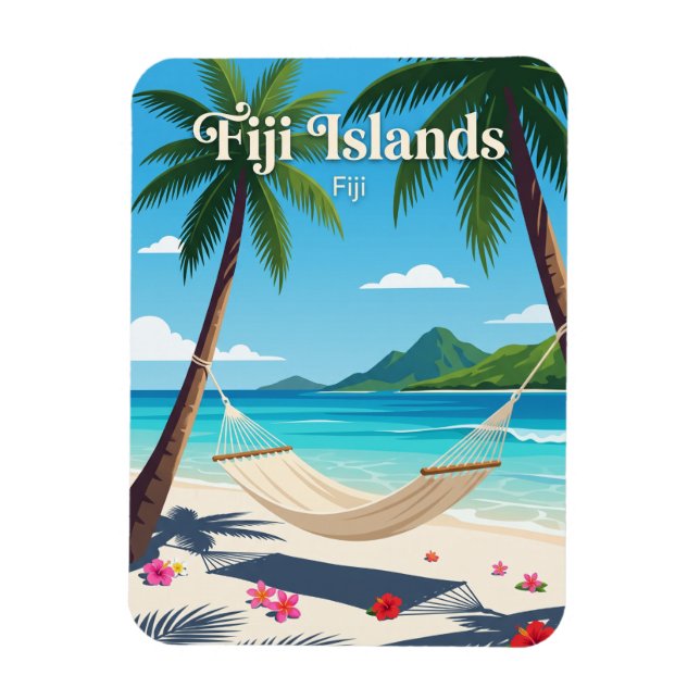Magnet Flexible Îles Fidji (Vertical)
