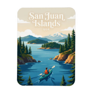 Magnet Flexible Îles San Juan États-Unis