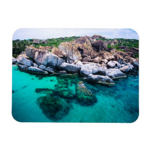 Magnet Flexible Îles Vierges britanniques Les bains