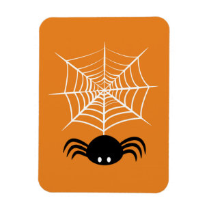 Magnet Flexible Illustration d'araignée d'Halloween effrayante