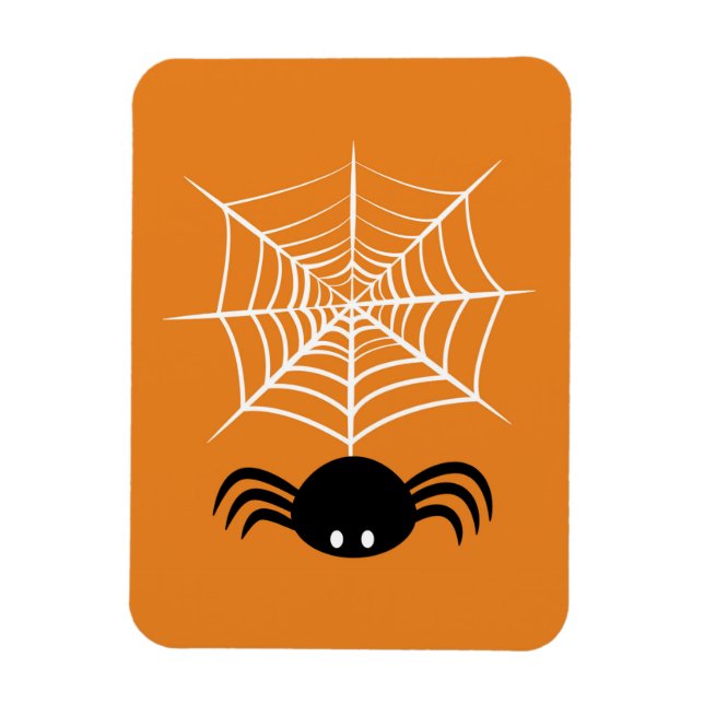 Magnet Flexible Illustration d'araignée d'Halloween effrayante (Vertical)