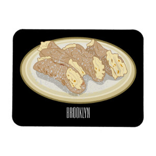 Magnet Flexible Illustration de Cannoli
