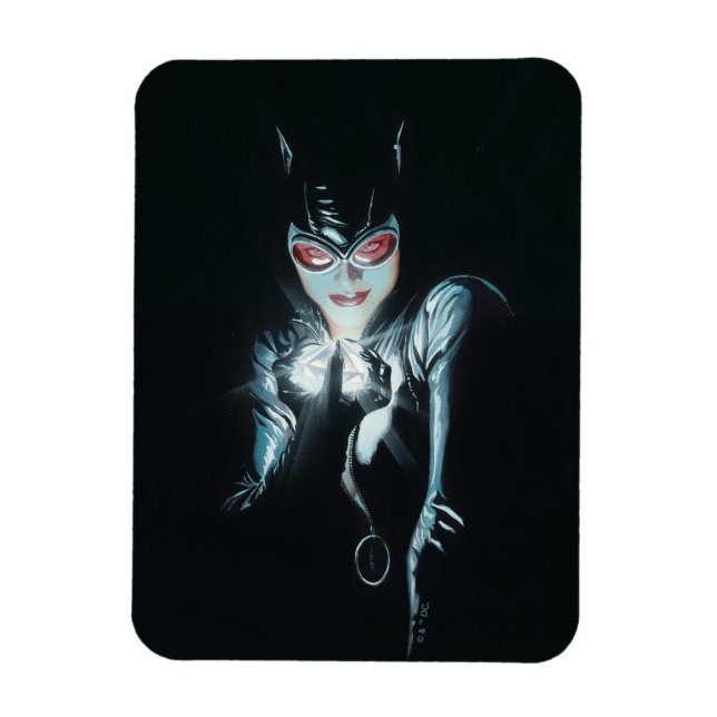 Magnet Flexible Illustration de couverture de Batman Catwoman Face (Vertical)
