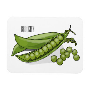 Magnet Flexible Illustration de dessin de pois