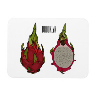 Magnet Flexible Illustration de dragon fruit