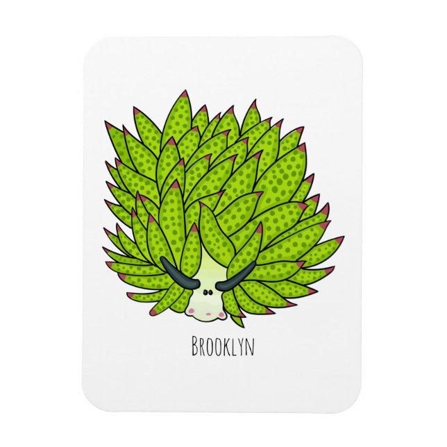 Magnet Flexible Illustration de la feuille de limon (Vertical)
