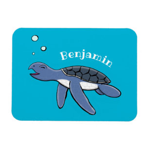 Magnet Flexible Illustration de la petite tortue de mer
