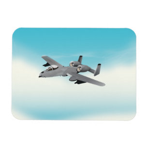 Magnet Flexible Illustration de l'avion militaire A10