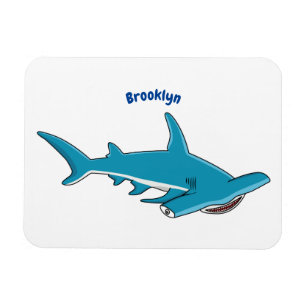 Magnet Flexible Illustration de requin marteau