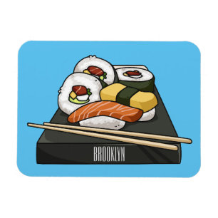 Magnet Flexible Illustration de sushi
