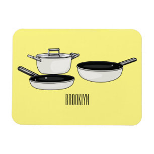 Magnet Flexible Illustration des jeux de cuisine