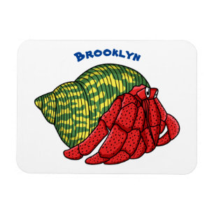 Magnet Flexible Illustration du crabe mignon