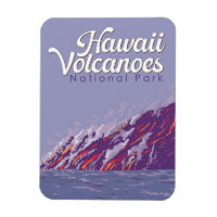Illustration du parc national des volcans d'Hawaii