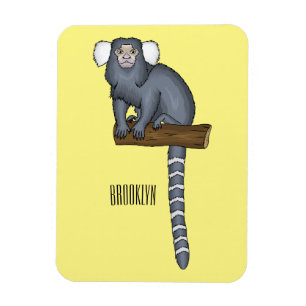 Magnet Flexible Illustration marmoset commune