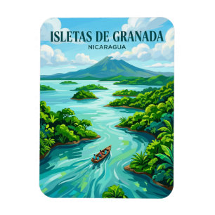 Magnet Flexible Îlots de Grenade Nicaragua