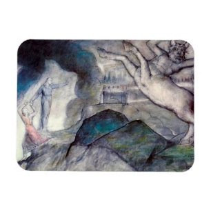 Magnet Flexible Image du Minotaure pour illustrer l'Enfer, Chant X