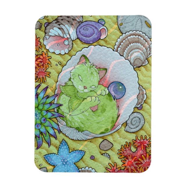 Magnet Flexible Imaginaire Cats Affirmation Oracle - Veille (Vertical)