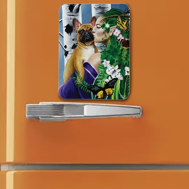 Magnet Flexible Imaginaire Dryad Bulldog français (Créateur téléchargé)