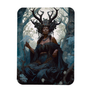 Magnet Flexible Imaginaire noir Sorceress Imaginaire magique