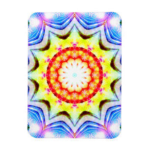 Magnet Flexible Imaginaire Prêtre Mage Magique Vibrant Mandela