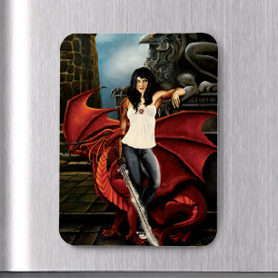 Magnet Flexible Imaginaire urbain de Red Dragon