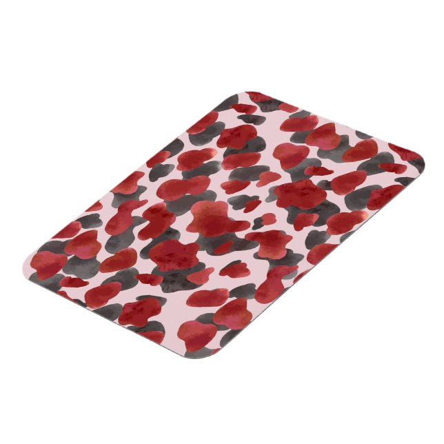 Magnet Flexible Impression d'animaux d'hiver à l'aquarelle rustiqu (Côté Gauche)