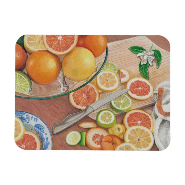 Magnet Flexible impression d'image d'affichage en tranche orange s (Horizontal)