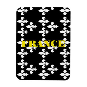 Magnet Flexible Impression héraldique médiévale de France Art mono