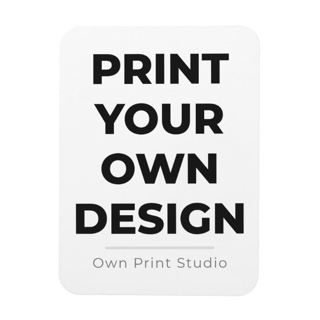 Magnet Flexible Impression personnalisée | Impression de mes propr (Vertical)