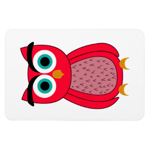 Magnet Flexible Impression photo de hibou
