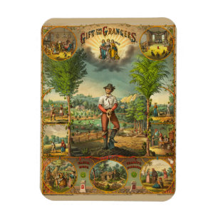 Magnet Flexible Impression promotionnelle Pour Membres Grange