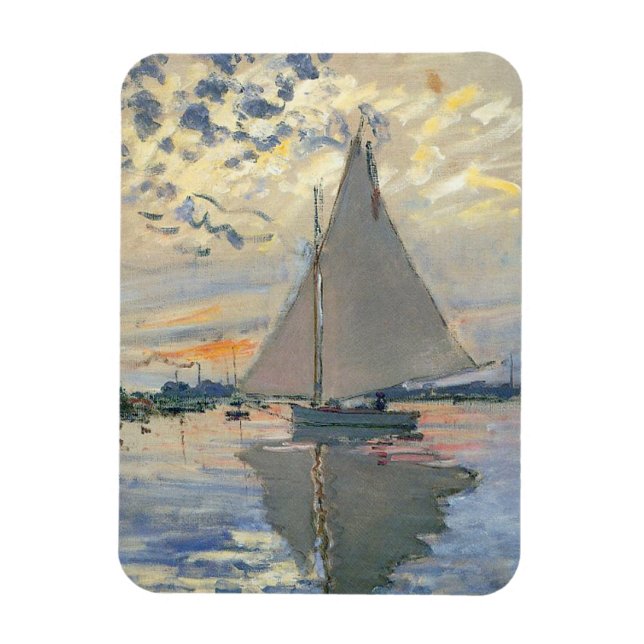Magnet Flexible Impressionnisme français classique de Monet Voilie (Vertical)