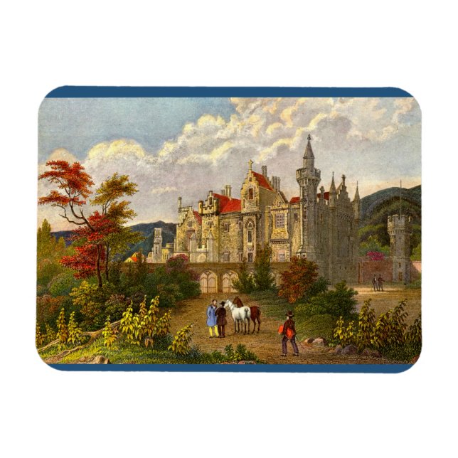Magnet Flexible imprimé antique de la maison Abbotsford (Horizontal)